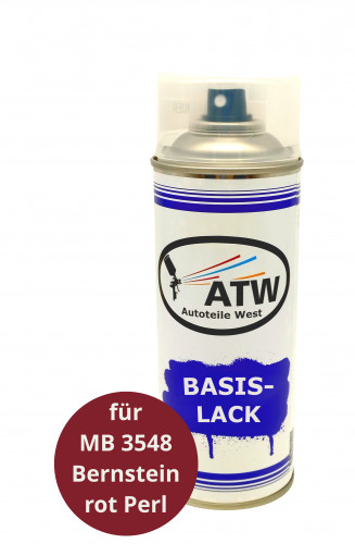 Autolack für MB 3548 Bernsteinrot Perleffekt